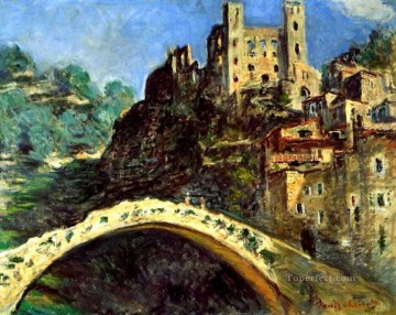 Claude Monet Painting - Dolceacqua Claude Monet